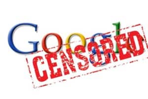 Google’s Chinese search engine contributes to active censorship