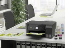 Epson allows EcoTank printers to save costs and space