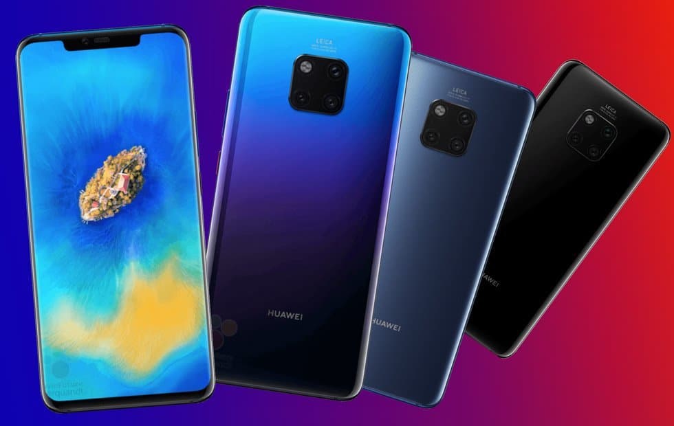 Huawei Mate 20 Pro has three cameras, including a wide-angle and