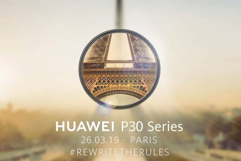 Huawei P30 launches on 26 March, focus on more zoom