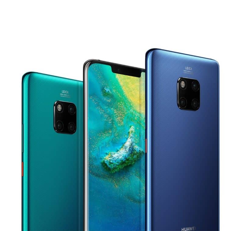 Huawei Mate 20 Pro has fingerprint sensor in the screen and Android Enterprise