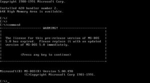 Microsoft makes open-source version MS-DOS available on GitHub