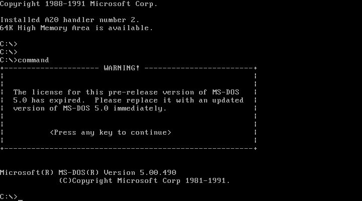 Microsoft makes open-source version MS-DOS available on GitHub