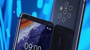 “Nokia 9 gets 5 cameras on the back and fingerprint scanner under the screen.