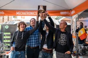 Alkmaar students win Sioux Mechatronics Trophy with battery changing robot