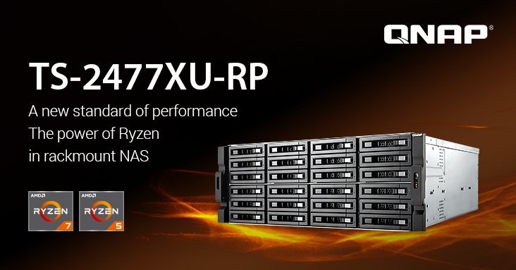 QNAP makes TS-2477XU-RP Rackmount NAS with 24 slots available