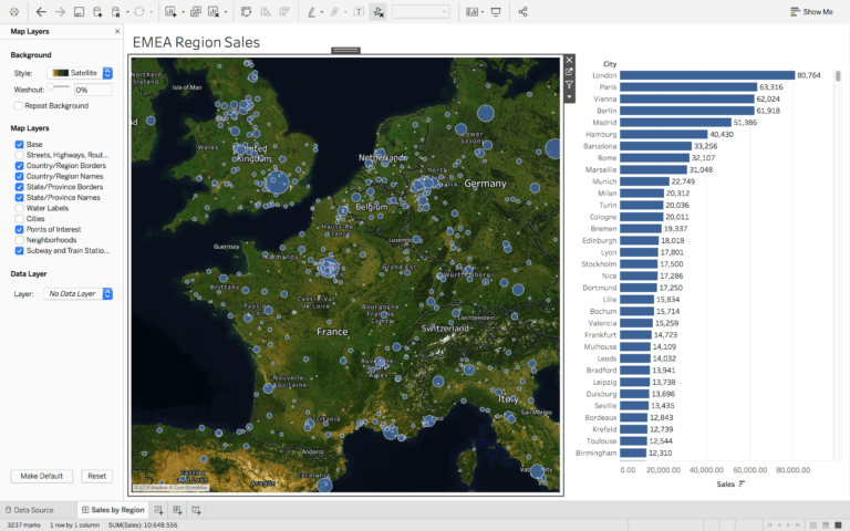 New version of Tableau focuses on location data