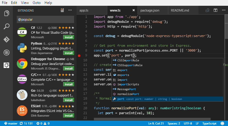 Python extension for Microsoft’s Visual Studio Code updated once more