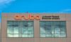 A building with a sign that says aruba.