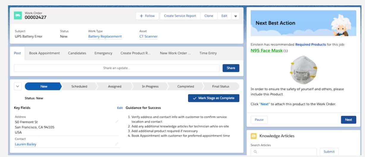 Salesforce-work-order Salesforce-work-order