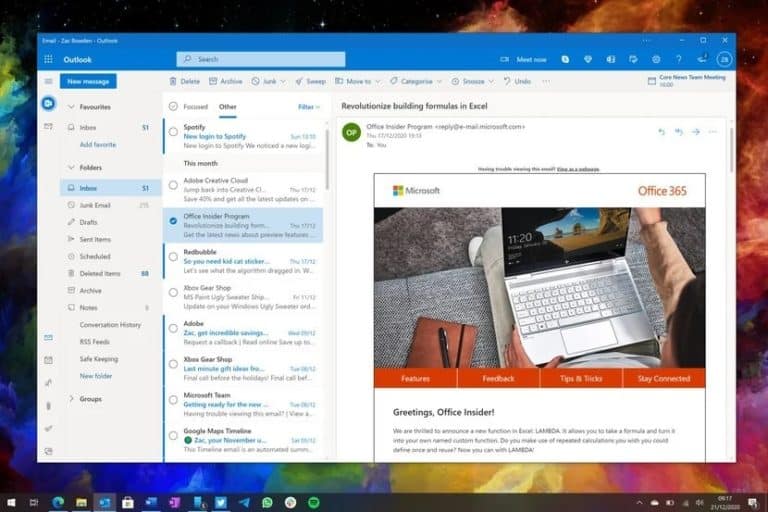 Microsoft working on new Outlook app for Windows and macOS