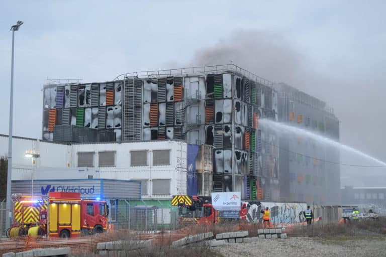 Fire destroys large datacenter in France