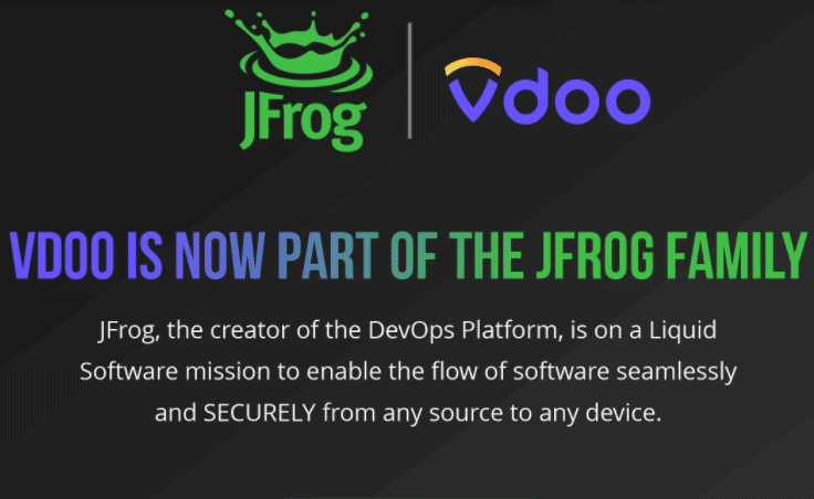 JFrog acquires Vdoo to secure the complete development life cycle