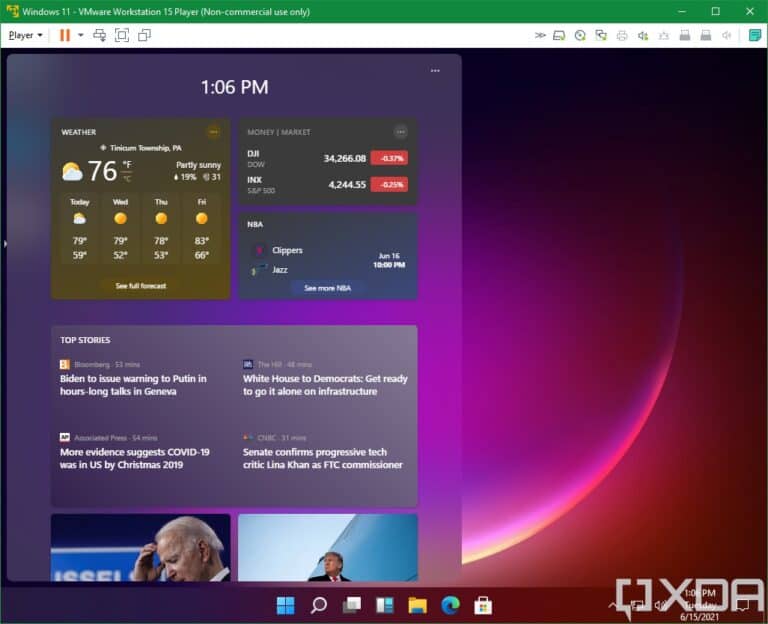 Microsoft has released the first preview edition of Windows 11