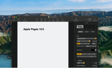 Apple iWork 12.0 adds new features to Numbers, Pages, and Keynote