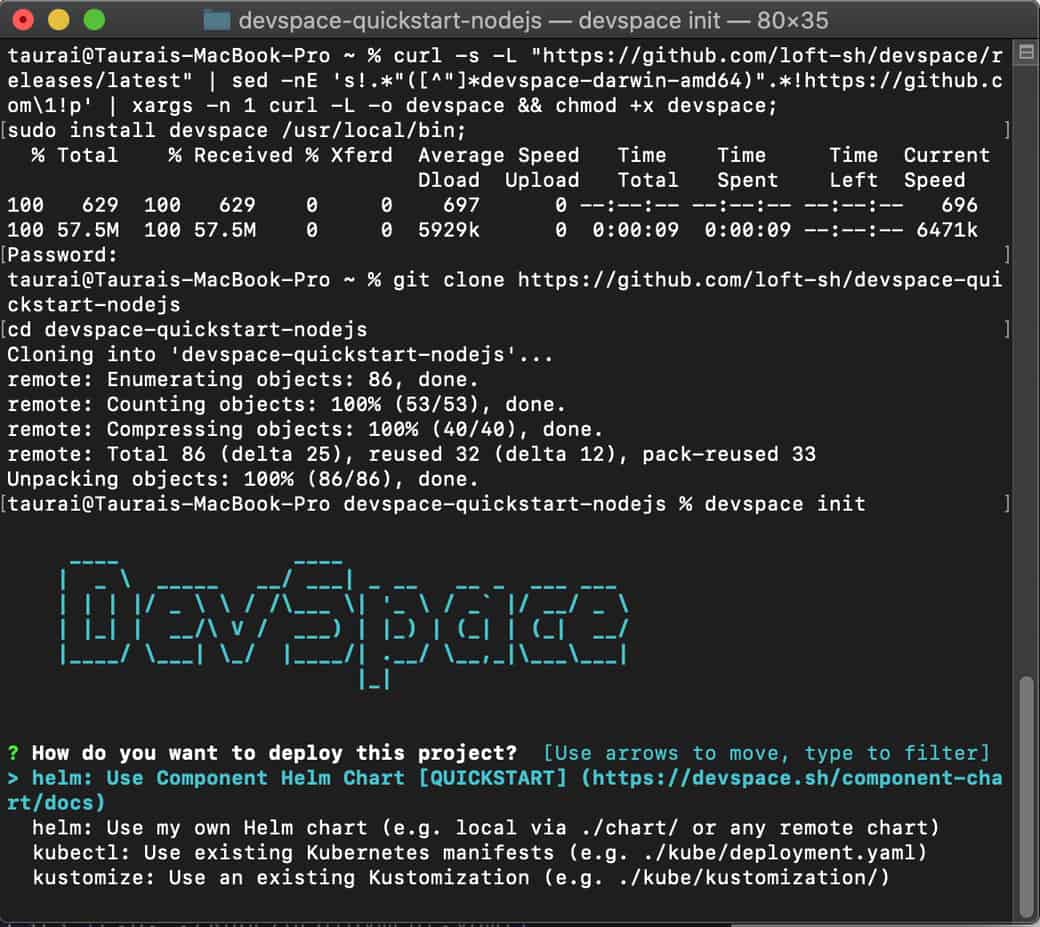 devspace-install-1 devspace-install-1