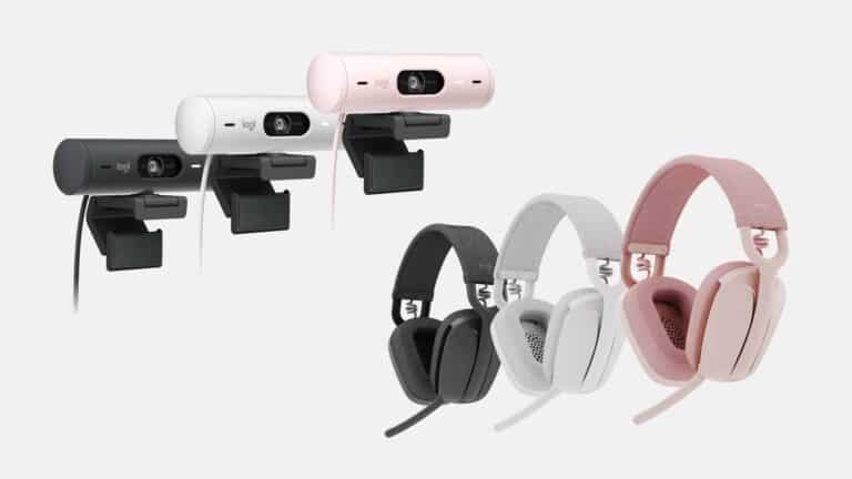 Logitech launches Brio 500 webcams and Zone Vibe headphones