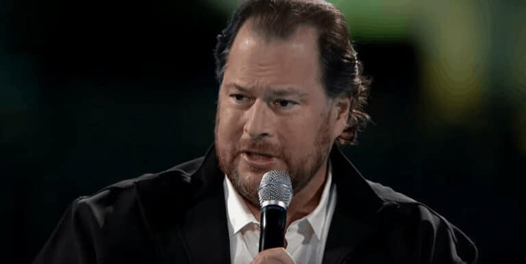 Salesforce CEO Benioff complains about productivity of new hires