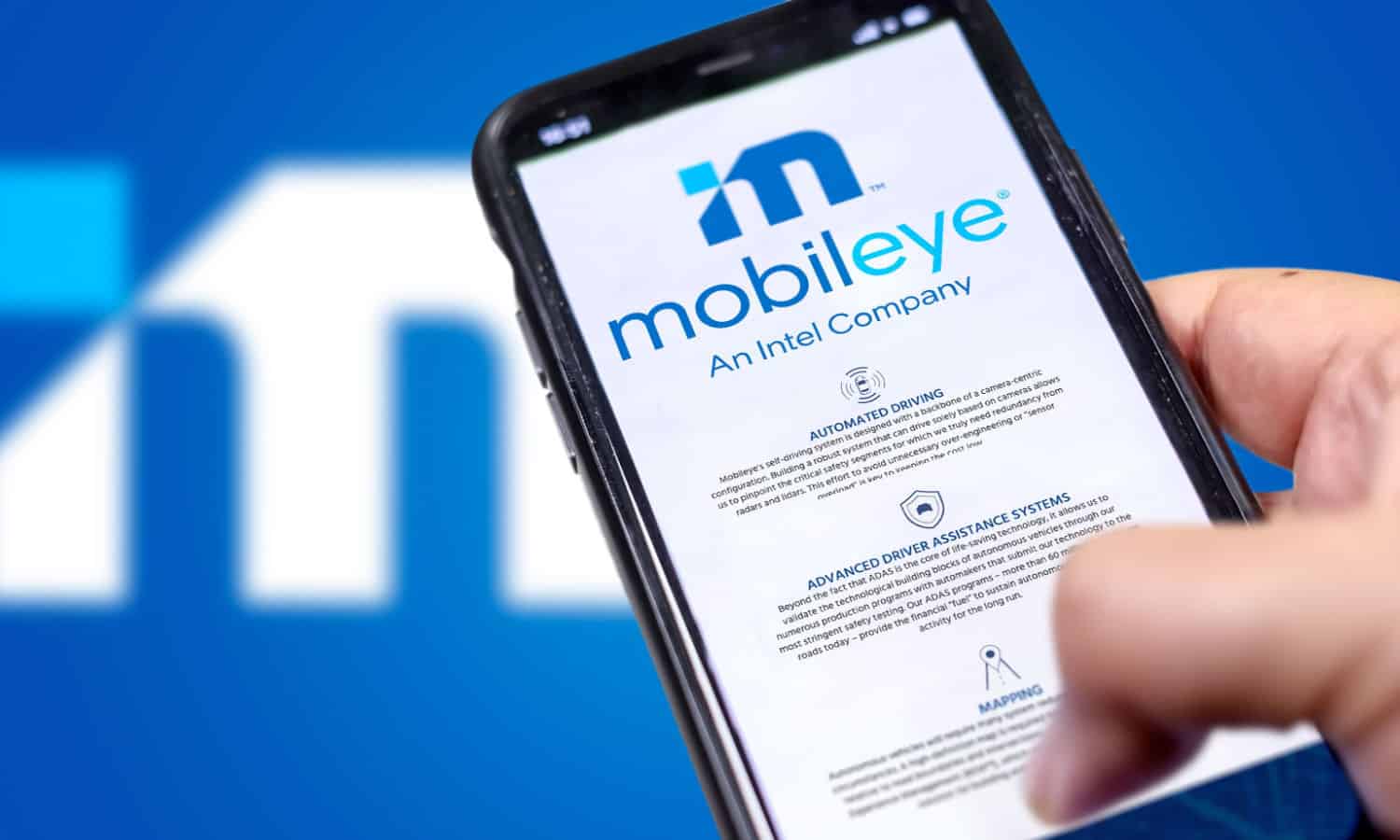 'Intel lowers Mobileye's valuation by €30 billion ahead of IPO