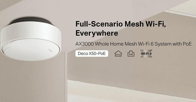 TP-Link introduces Deco X50-PoE Smart Mesh Wifi router