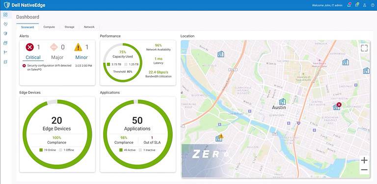 Dell NativeEdge lets organizations manage and secure their Edge devices