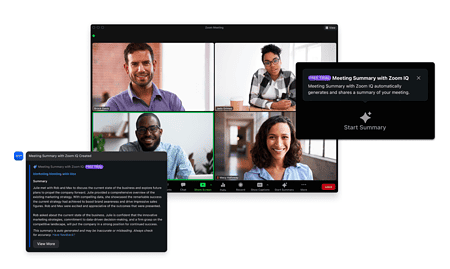 Zoom IQ writes summary to catch up on missed meetings quickly