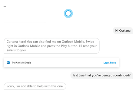 Microsoft replaces AI assistent Cortana