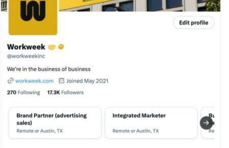 Twitter develops job posting feature for verified companies