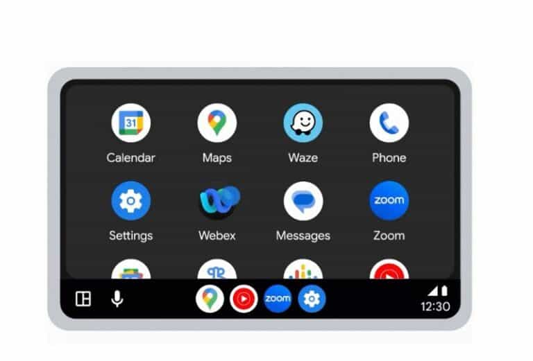 Android Auto starts rolling out Zoom and WebEx