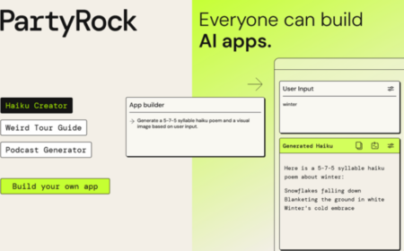 AWS shows in PartyRock that app development is for everyone through AI