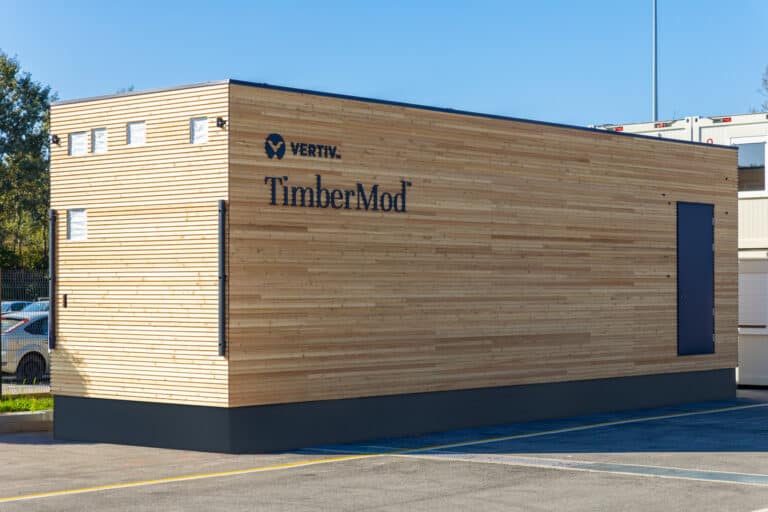 Enter the age of the wooden data center; Vertiv introduces TimberMod