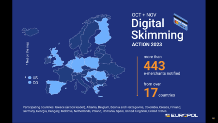 Digital skimming: credit card info stolen from 443 online stores in 17 countries