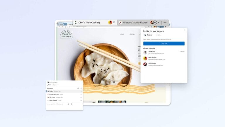 Microsoft Edge Workspaces turns browser into a collaboration hub