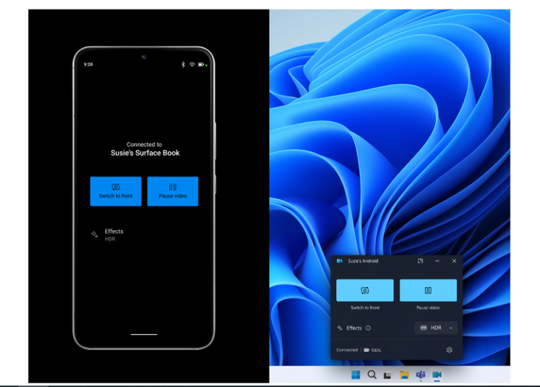 Windows 11 Insiders can use Android device as webcam
