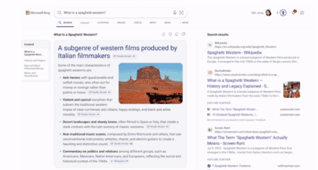 Bing Generative Search is Microsoft’s variant of Google’s AI search engine