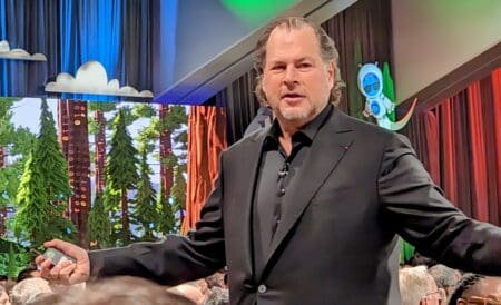 Marc Benioff is on fire, never before has the Salesforce CEO been so outspoken