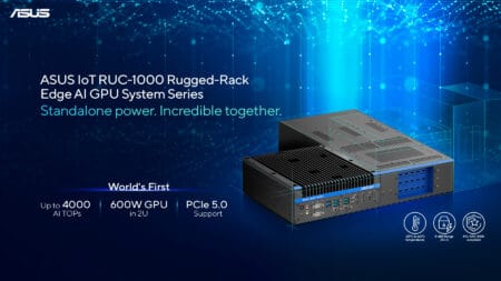 ASUS IoT RUC-1000 delivers 4,000 TOPS, even in extreme conditions