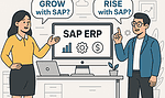The difference between Rise with SAP and Grow with SAP