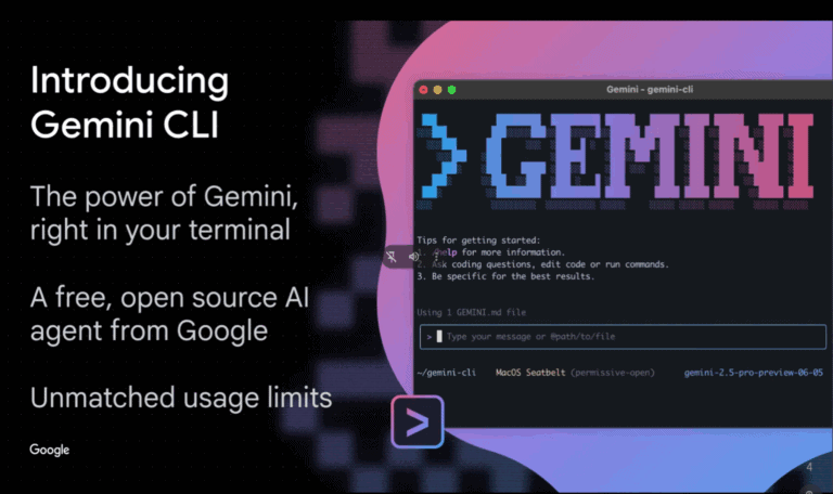 Google Gemini CLI makes the terminal accessible