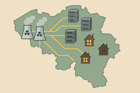 Belgium will need two nuclear reactors to power data centers in 2035