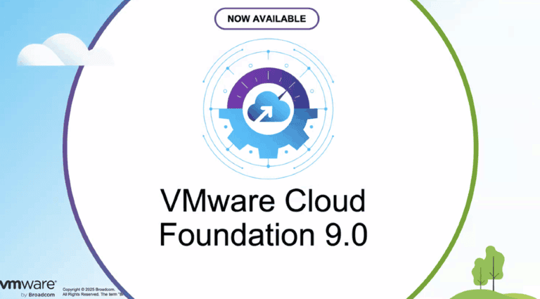 Broadcom announces VMware Cloud Foundation 9 (VCF 9) with a focus on private cloud