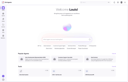 Zoho launches its own AI model and agent platform
