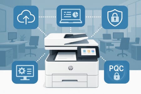 Printers play a central role in HP’s workplace vision