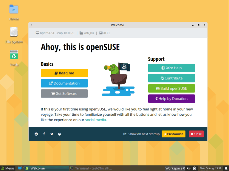 openSUSE Leap 16.0 almost ready for full release