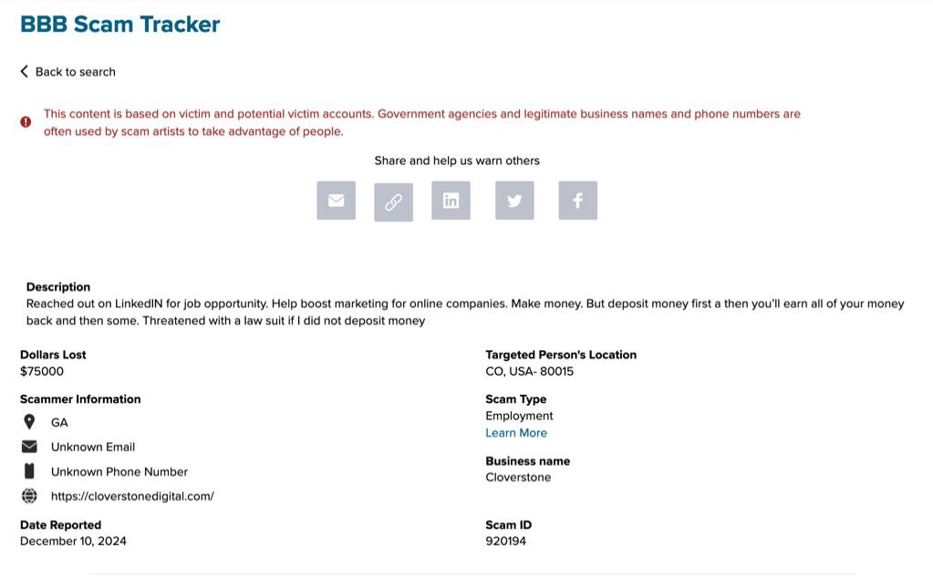 Job seekers fall victim to task scams