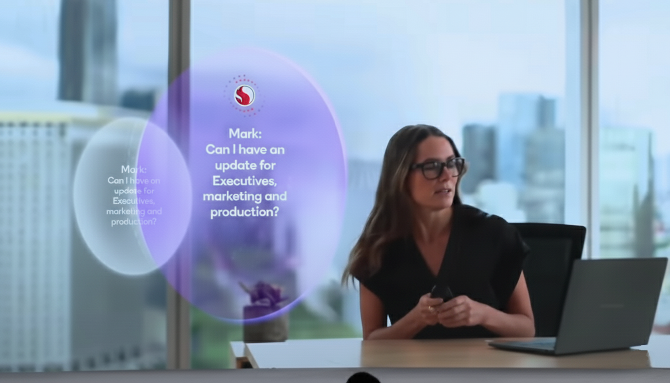 Qualcomm's vision: you're the maestro, AI is your ensemble