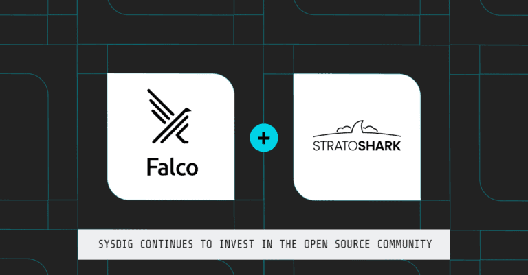 Sysdig Falco and Stratoshark strengthen open source cloud security