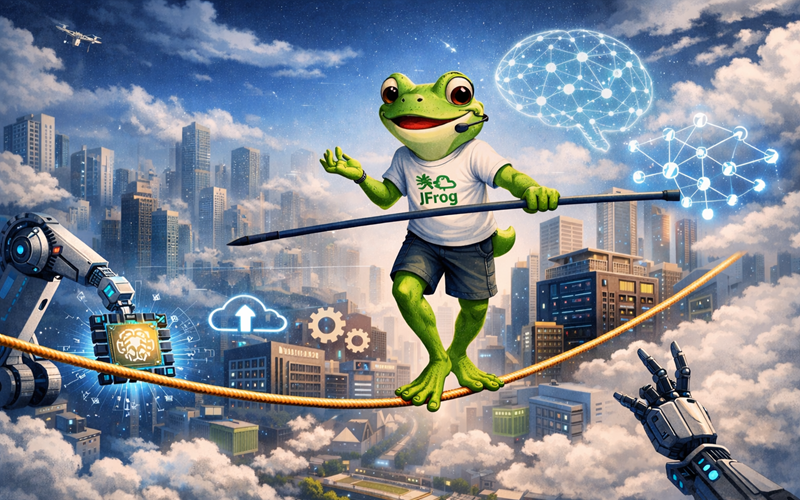 JFrog: How to leap along the AI workflow tightrope