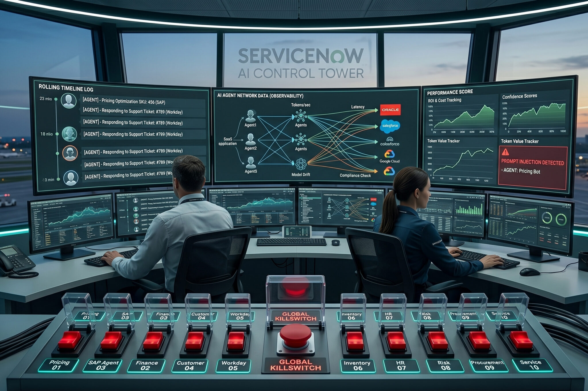 ServiceNow moves beyond control tower to govern and kill enterprise AI ...