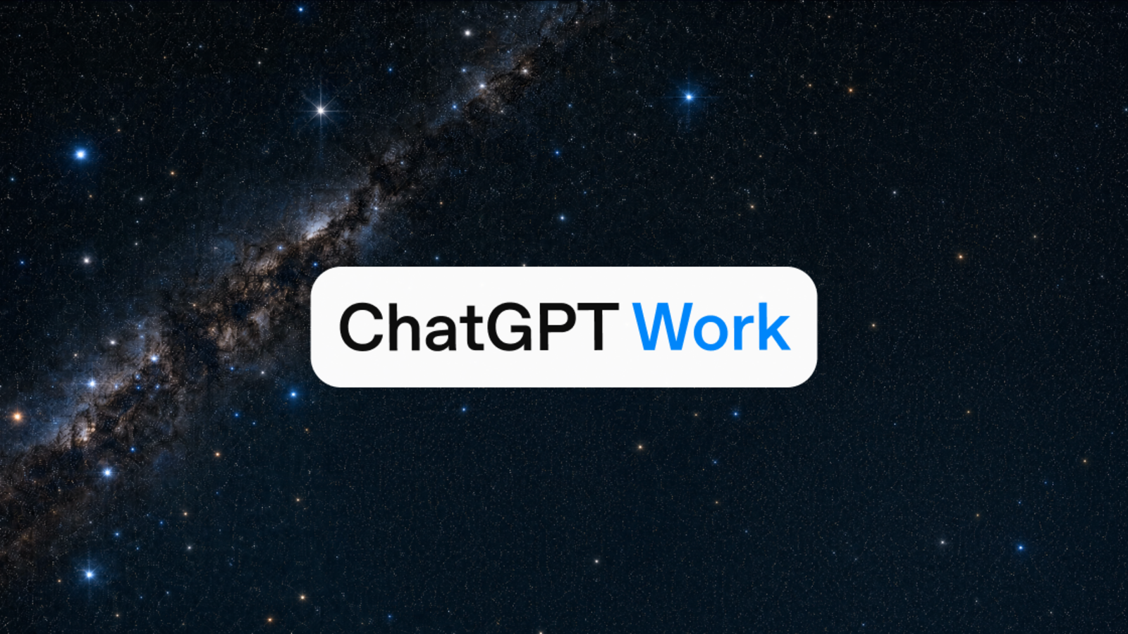ChatGPT Work: OpenAI turns a chatbot into an autonomous worker